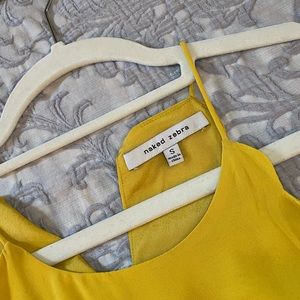 Yellow Women’s Dress - Size Small